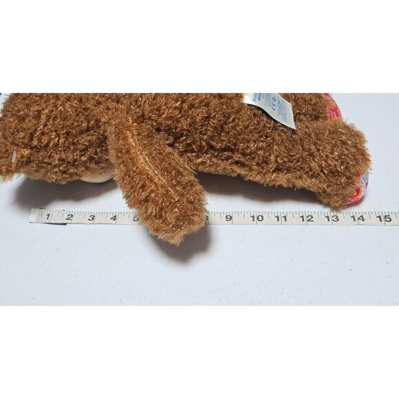 Build a Bear Happy Birthday Teddy Bear 14 inch Plush Blue T-Shirt Stuffed Animal - Picture 11 of 12